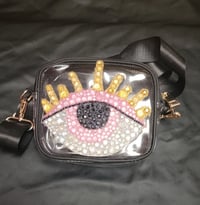 Image 2 of Evil eye hip bag
