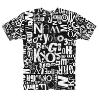 Image 2 of FONT BLOCK Exclusive - "Nam Myoho Renge Kyo" - Men’s cotton crew neck t-shirt