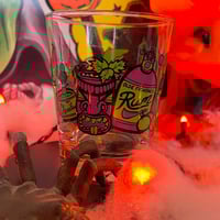 Image 5 of ITSY TIPSY SPIDERS 15oz Full Color Limited Mai Tai Cocktail Glass