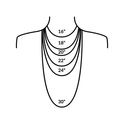 Image of Gold Fortune Necklace 