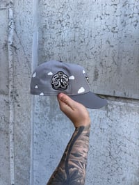 Image 4 of COOL GREY PARTLY CLOUDY ANAHEIM ANGELS CUSTOM FITTED CAP