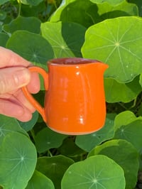 Image 3 of Mini Jugs Orange Glaze 