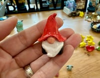 Image 4 of Lil Gnomie Ceramic Figurine - Free Shipping in Contiguous US