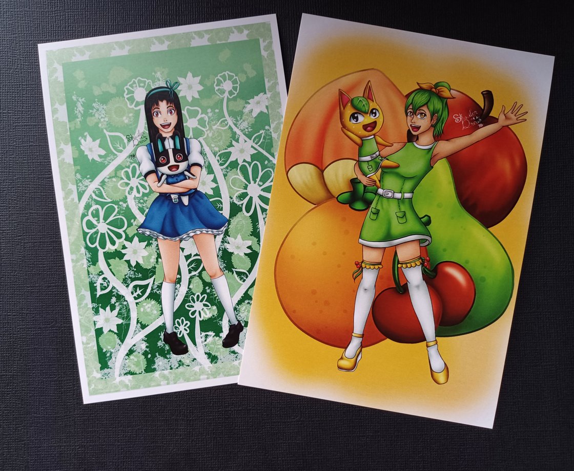 Image of Animal Crossing - Gijinka Post Card Print