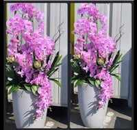 Lux Delux Floor Standing Orchid