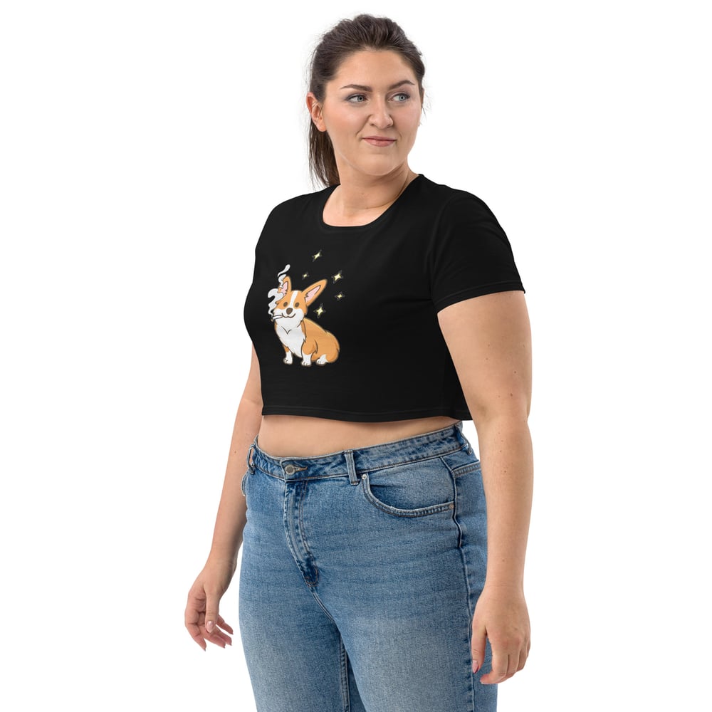 Image of Cowboy Corgi Crop-Top 