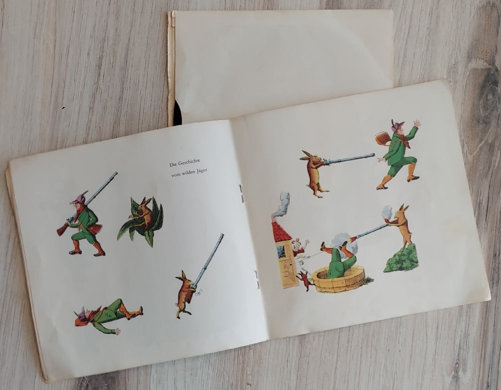 Der Struwwelpeter 7” vinyl record and booklet