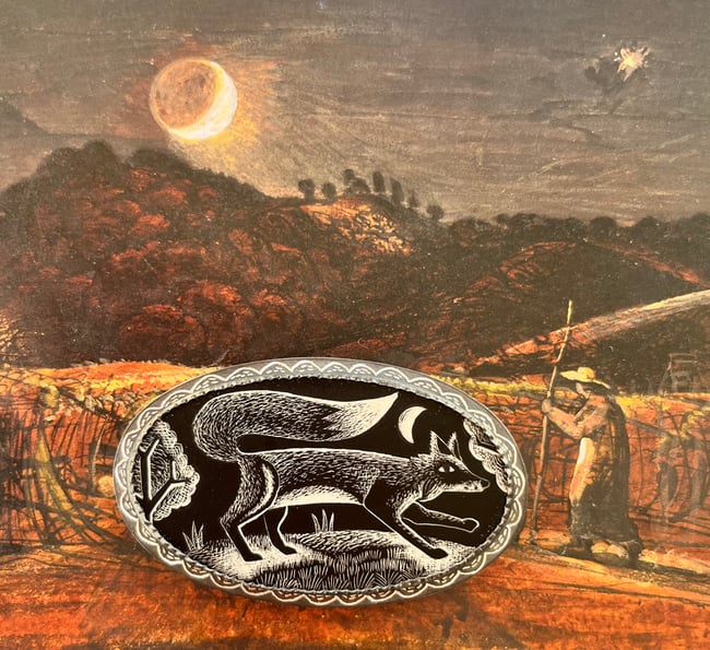 THROUGH HEATH AND HEATHER BROOCH 