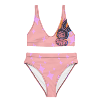 Image 1 of Oh Hello Bunny high-waisted bikini