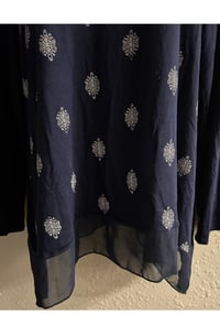 Image 5 of New Large B.L.E.U. Bedazzled top #761*9