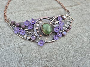 Lilac necklace 