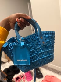 Blue Balenciaga Bag