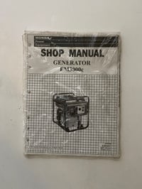 Honda EM3000c Generator Shop Manual
