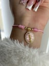 Pink Virgencita Hilo Bracelet 