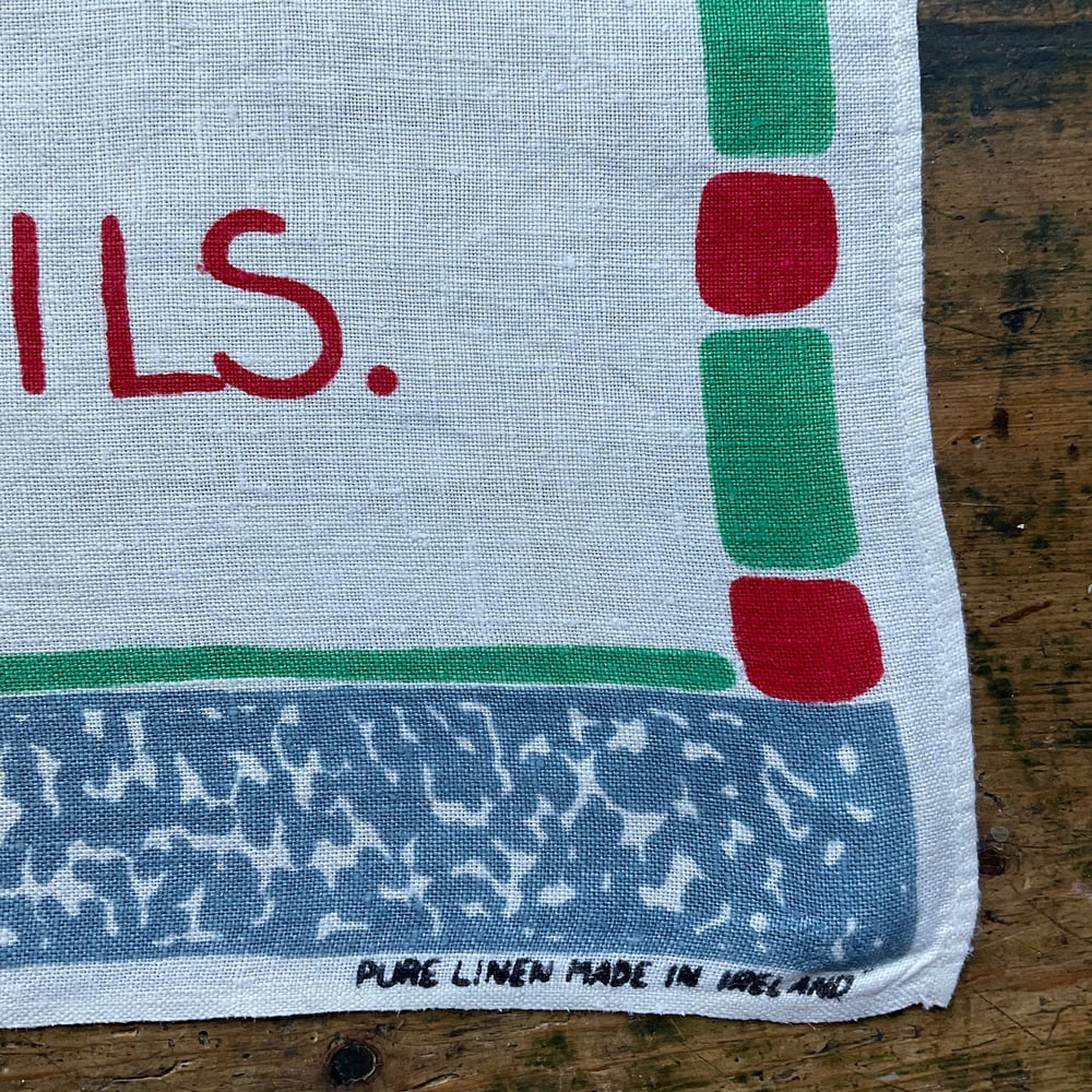 Image of Linen Tea Towel no.2