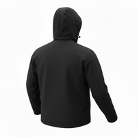 Image 3 of Regan full zip Jacket in Black  