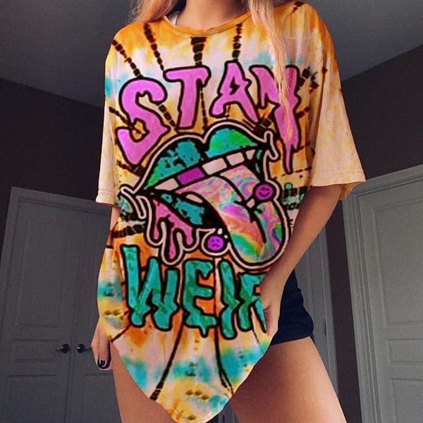 Image of Stay Weird Shirt ADULT  