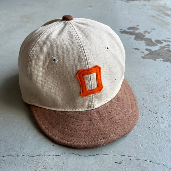 Image of Kakishibu Dyed Canvas Ball Cap 010