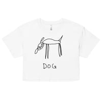 Image 3 of dog Women’s crop top 