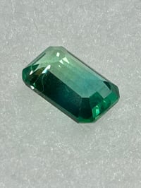 Image 5 of Natural light Teal Serendibite emerald-cut, 5.0ct