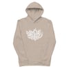 ECO white badgal logo hoodie