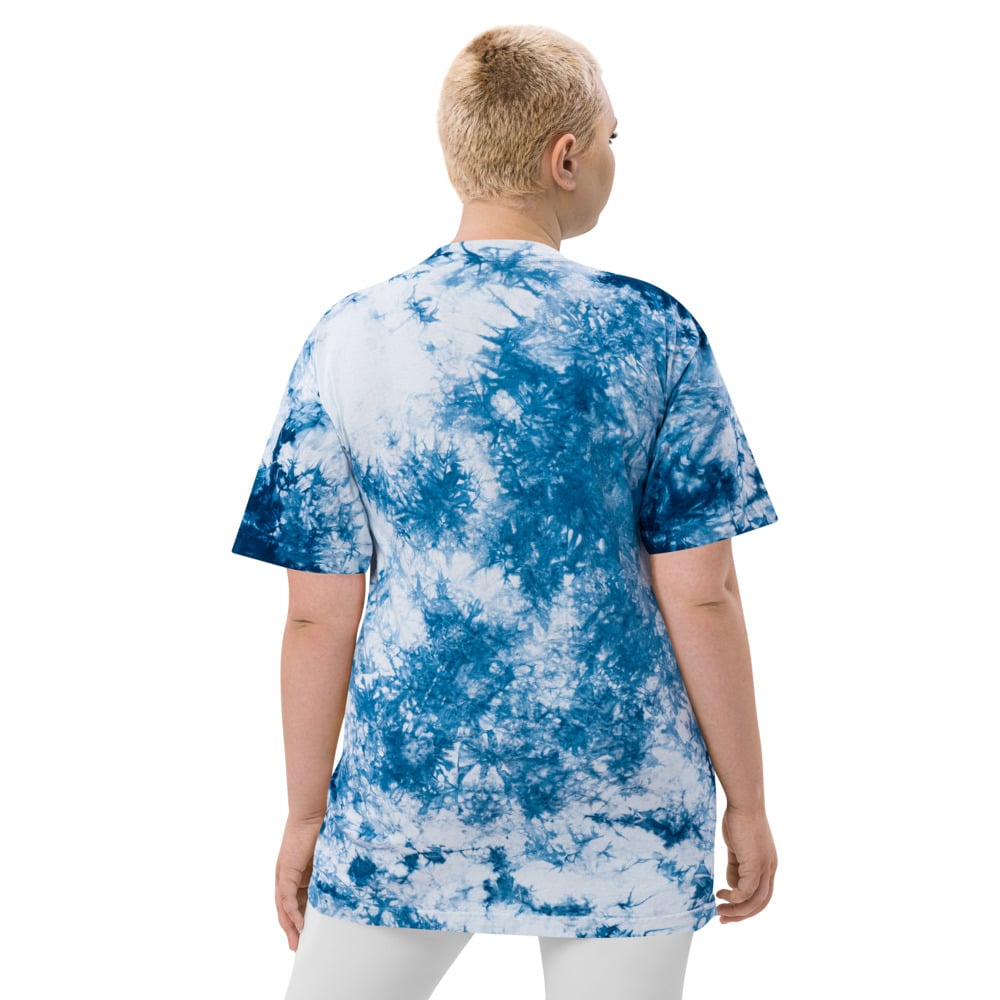 Slam Oversized tie-dye t-shirt