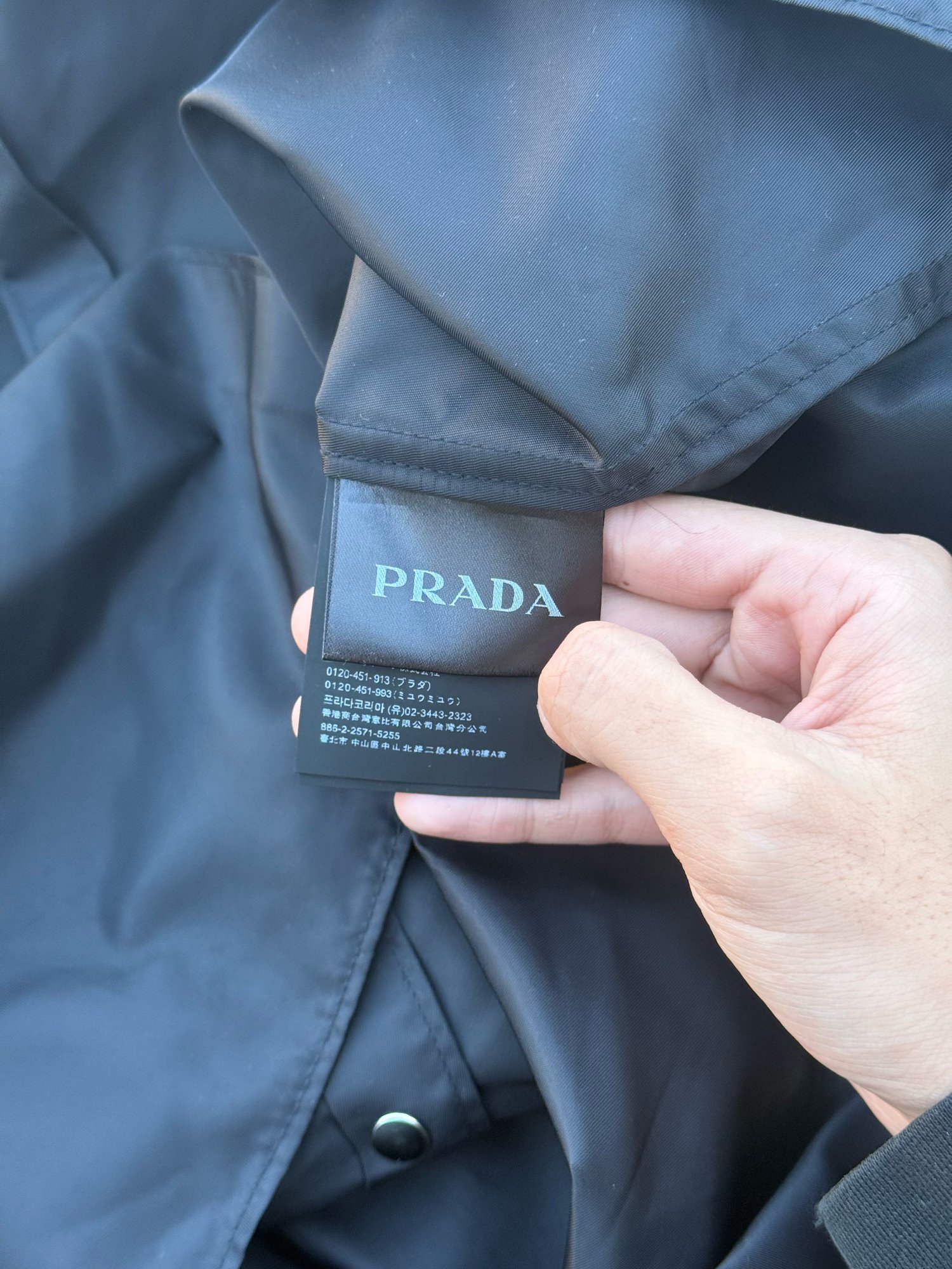 Image of Prada FW20 'Cameraman' Nylon Button-up
