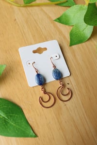 Image 2 of Copper Moon Earrings (3 pairs available)