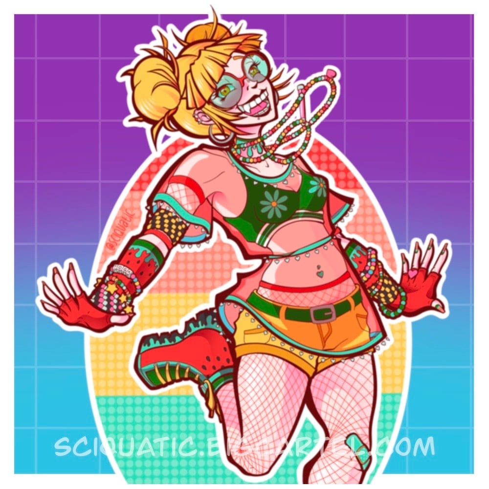 Image of Watermelon Toga Acrylic Standee