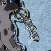 Image 2 of Jail Dog Acrylic Charm