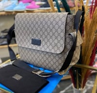 GG Black Strap Changing Bag