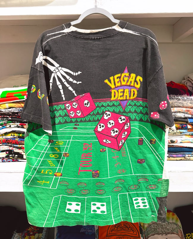 Rare Grateful Dead 1992 Las Vegas AOP T-Shirt - Size XL
