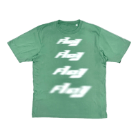 Image 1 of FLAY GREEN BLUR TEE