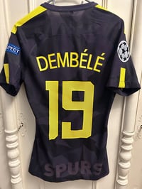 Image 11 of Tottenham Hotspur “DEMBÉLÉ 19” Match Issued Vaporknit 2017/18 Third Shirt (S)