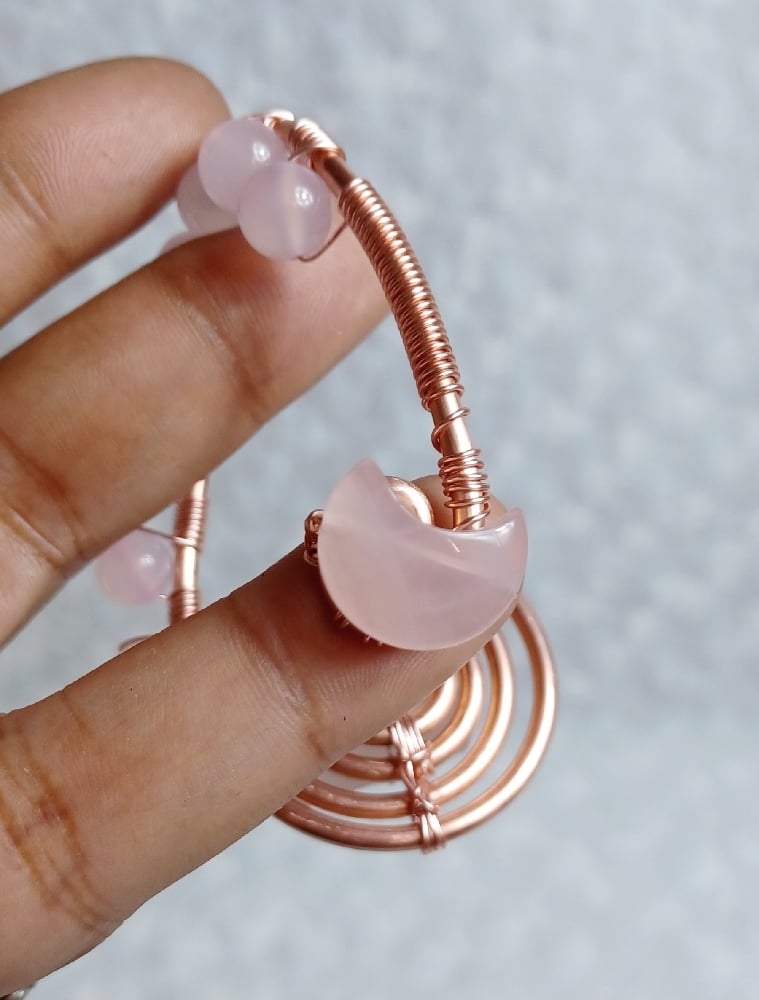 Image of Copper Palm Ring 