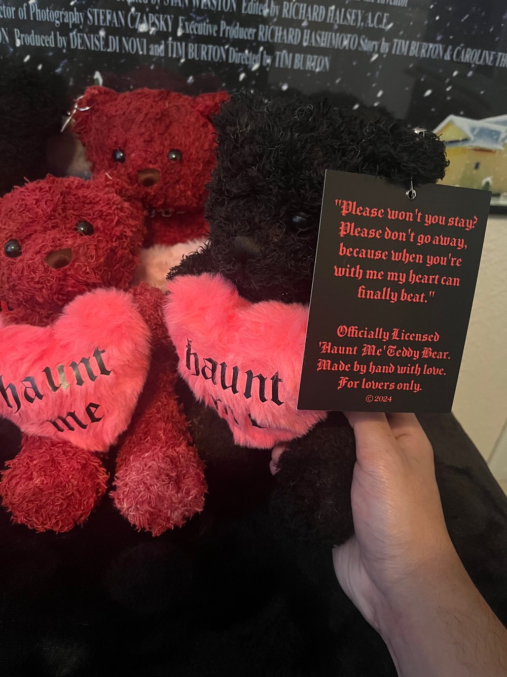 Limited Edition “Haunt Me” Teddy Bear