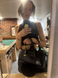 Image 5 of Black + Blue Coffin Teardrop Painters Bag