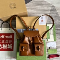 Image 6 of GG Bamboo Backpack