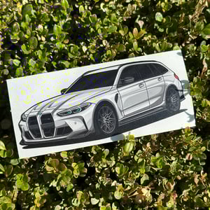 Image of KUWTB Kustoms G81 Touring Decal Sticker