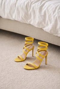 Image 1 of Yellow Fashion Heels