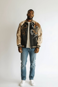 Image 2 of Sukajan Black Jacket