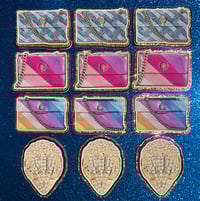 Image 3 of K. Geiger inspired cupcake toppers