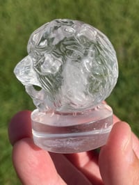 Image 20 of Clear Quartz Crystal Tiger Carving #1794