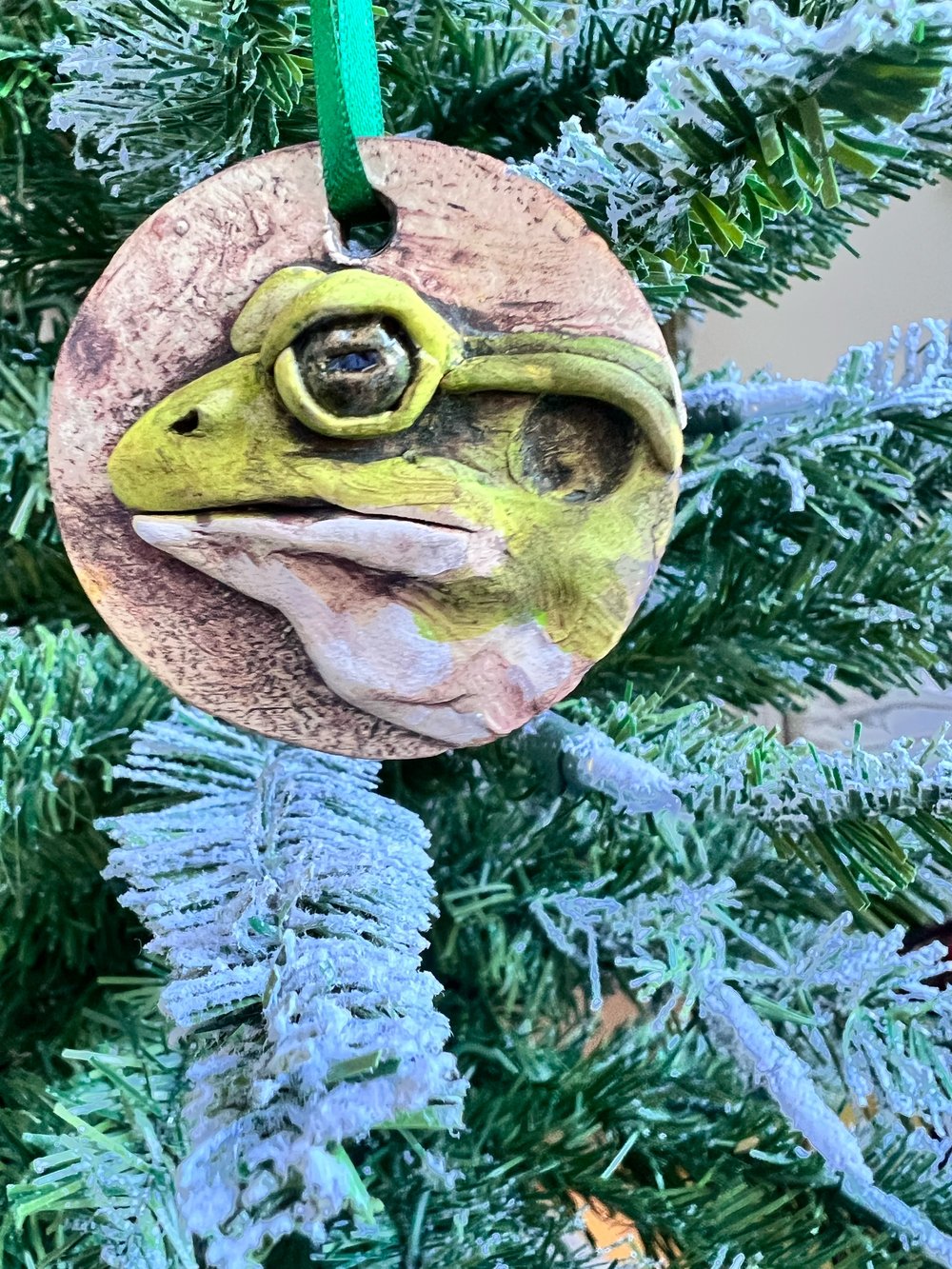 Image of Frog Medallion- Deana Bada Maloney