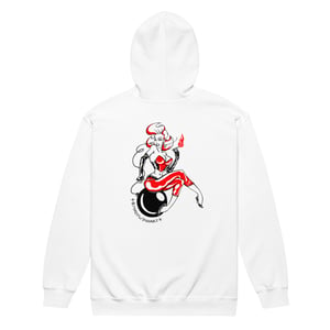 Image of PINUP zip hoodie