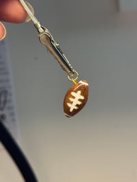 Image 2 of Handmade Football Charm