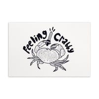 Feeling Crabby Print