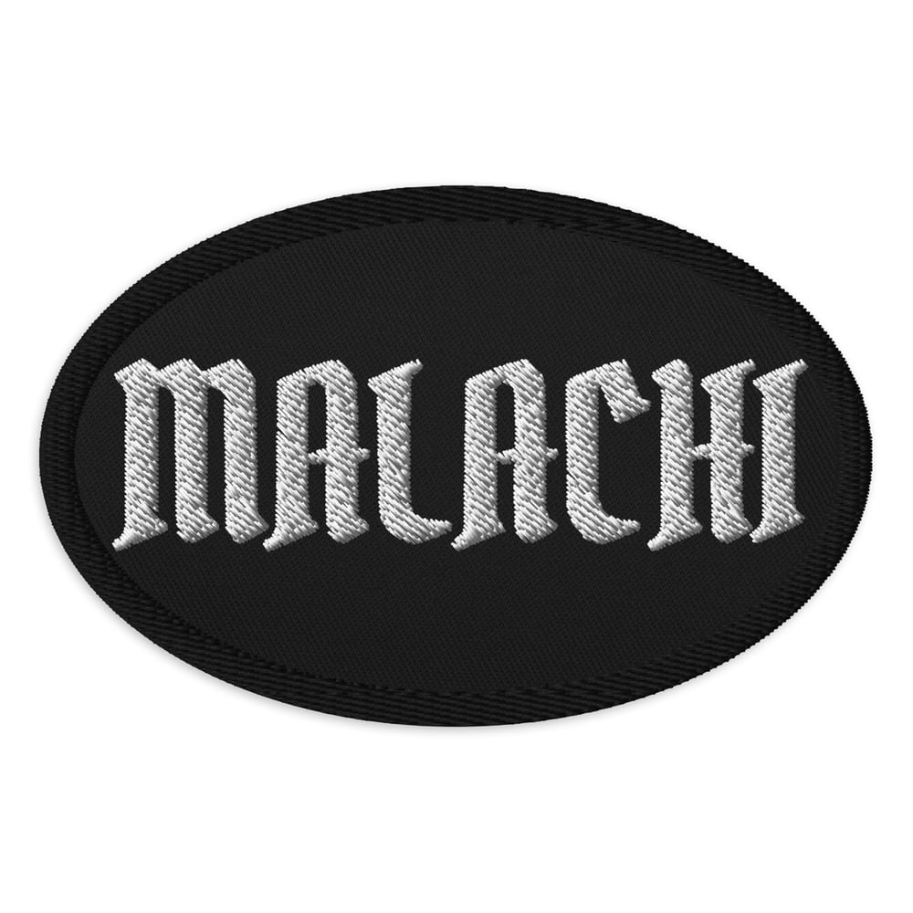 Image of  Officially licensed Malachi Embroidered patches 