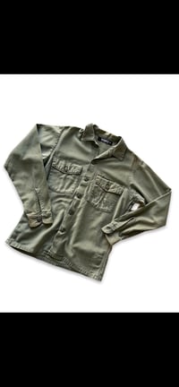 Image 2 of VINTAGE ARMY SHIRT JACKET GRATEFUL DEAD