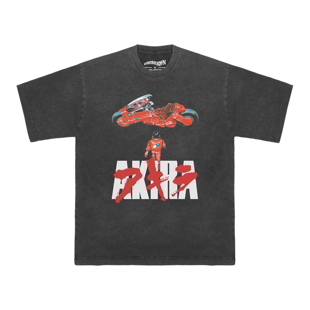 Akira Shirt, Vintage Washed Premium T-Shirt – Classic Japanese Anime Unisex Cotton Tee